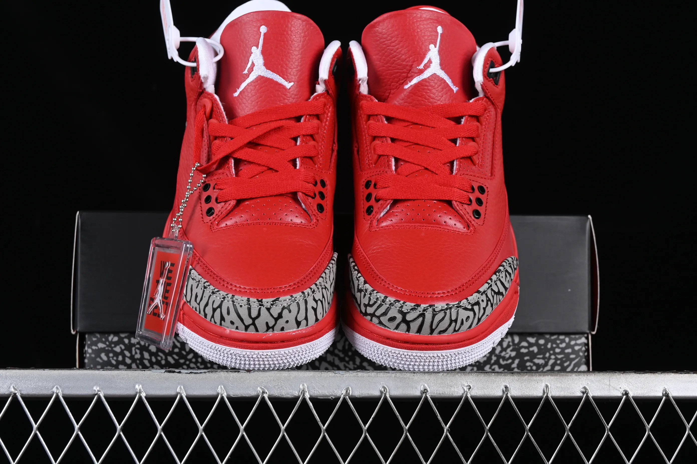 All categories Air Jordan Jordan series basketball shoes Air Jordan 3 DJ Khaled x Air Jordan 3 AJ3 Joe 3 joint model bright red AJ3-770438